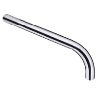 Hansgrohe Auslauf lang 220 mm Axor Uno F-Set 2-Loch Waschtischarmatur Wandm.chrom 97368000