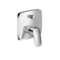 Hansgrohe Wannenmischer Unterputz Logis Fertigset chrom 71405000