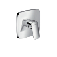 Hansgrohe Brausenmischer Unterputz Logis Fertigset chrom 71605000