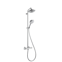 Hansgrohe Showerpipe Raindance Select EcoSmart chr.Kopfbrause Raindance Air 1jet 240mm 27116000