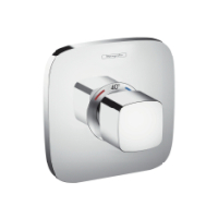 Hansgrohe Thermostat Unterputz Ecostat E Highflow Fertigset chrom 15706000