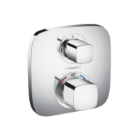 Hansgrohe Thermostat Unterputz Ecostat E Fertigset 1 Verbraucher chrom 15707000