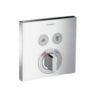 Hansgrohe Mischer Unterputz ShowerSelect Fertigset 2 Verbraucher chrom 15768000