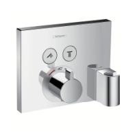 Hansgrohe Thermostat Unterputz ShowerSelect FS 2 Verbraucher chrom m.Fixfit u.Porter 15765000