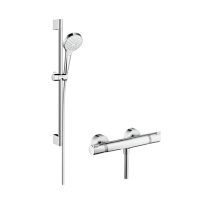 Hansgrohe Brausenkombi Croma Select S Vario/ Ecostat Comfort Unica Crometta 650mm 27013400