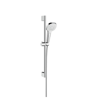 Hansgrohe Brausenset Croma Select E Vario EcoSmart/Unica 650mm weiss/chrom 26583400