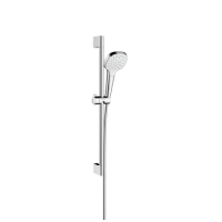 Hansgrohe Brausenset Croma Select E 1jet/Unica 650mm weiss/chrom 26584400