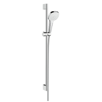 Hansgrohe Brausenset Croma Select E 1jet/Unica 900mm weiss/chrom 26594400