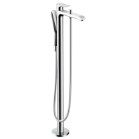 Hansgrohe Wannenmischer Metris Fertigset zur Bodenmontage chrom 31471000