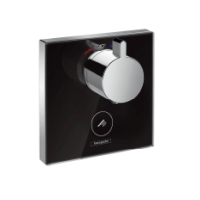 Hansgrohe Thermostat UP ShowerSelect Glas FS Highflow 1 Verbr./1 Ausg.schwarz/chrom 15735600