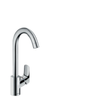 Hansgrohe Spltischmischer 260 Logis Schwenkauslauf chrom 71835000