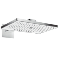 Hansgrohe Kopfbrause Rainmaker Select 460 3jet weiss/chrom mit Brausearm 450mm 24007400
