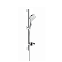 Hansgrohe Brausenset Croma Select S Vario/ Unica 650mm weiss/chrom mit Seifenschale 26566400
