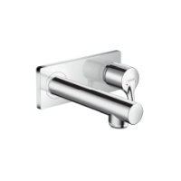 Hansgrohe 2-Loch Waschtischmischer Unterputz Talis S F-Set chrom kurzer Auslauf 72110000