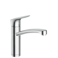 Hansgrohe Spltischmischer 160 Logis Schwenkauslauf chrom Vorfenstermontage 71833000
