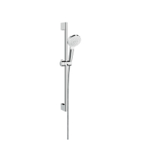 Hansgrohe Brausenset Crometta 1jet/Unica 650mm weiss/chrom 26533400