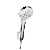 Hansgrohe Brausenset Crometta 1jet EcoSmart 9 l/min/Porter ws./chr.Brauseschl.1250mm 26568400