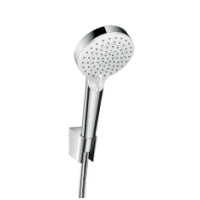 Hansgrohe Brausenset Crometta Vario EcoSmart 9 l/min/Porter ws./chr.Brauseschl.1250mm 26693400