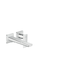 Hansgrohe 2-Loch Waschtischarmatur Unterputz Metropol F-Set chrom langer Auslauf 32526000