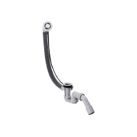Hansgrohe Wannenab-u.Ueberlaufgarnit. Flexaplus Grundset m.flex.Ueberlaufschlauch 58140180