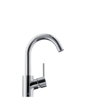 Hansgrohe Waschtischmischer Talis S hoher Auslauf chrom 32070000