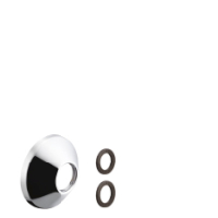 Hansgrohe Escutcheon for Metropol Wall model chrome 94135000