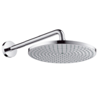 Hansgrohe Tellerkopfbrause Raindance Air 300mm mit Brausearm chrom 27493000