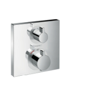 Hansgrohe Thermostat Unterputz Ecostat Square Fertigset 2 Verbraucher chrom 15714000
