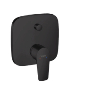 Hansgrohe Wannenmischer Unterputz Talis E Fertigset mattschwarz m.Sicherungskombi. 71474670