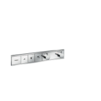 Hansgrohe Thermostat Unterputz RainSelect Fertigset 3 Verbraucher verchromt 15381000
