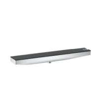 Hansgrohe Schlauchanschluss Fixfit Porter 500 chrom mit Ablage R 26858000