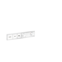 Hansgrohe Thermostat Unterputz RainSelect Fertigset 2 Verbraucher mattweiss 15380700