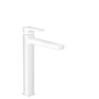 Hansgrohe Waschtischmischer 260 Metropol mattweiss mit Push-Open Ablaufgarnitur 32512700