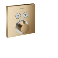 Hansgrohe Thermostat Unterputz ShowerSelect Fertigset 2 Verbraucher BBR 15763140