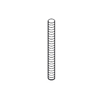 Hansgrohe Gewindebolzen WT/Bidet Mischer Talis 97736000