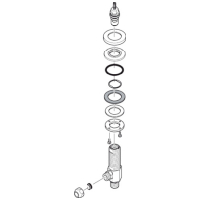 Hansgrohe Absperrventil 3-L.Waschtischarmatur chrom 92933000