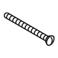 Hansgrohe Senkschraube M5x45 DIN 963 97668000