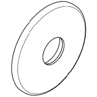 Hansgrohe Rosette Axor Unterputzventil 108 mm chrom 94355000