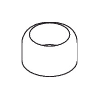 Hansgrohe Kugelrosette fuer Spueltischmischer chrom 13919000