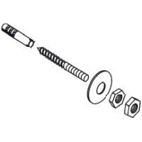 Hansgrohe Befestigungssatz Axor Reservepapierhalter 96343000