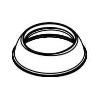 Hansgrohe Steckkappe Spueltischmischer fuer Sockel chrom 97995000