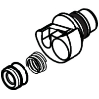 Hansgrohe Verteiler Axor Montreux Wannenarmatur Aufputz 98591000