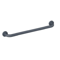 Hewi Handtuchhalter Ser 477, matt, AM:457, m. Rosetten anthrazitgrau 477.30B200 92 47730B20092