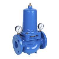 Resideo Honeywell Druckminderer D15S pulverbeschichtet, blau DN 80 D15S-80A