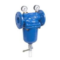 Resideo Honeywell Reverse-rinsing filter with flanges. Filter mesh size 50 micron, Connection size DN65 f Diaphragm-actuated pressure reducing valve with cartridge insert, D15S 0,05mm, DN65 F78TS-65FC