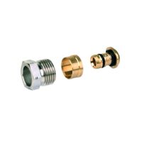 Resideo Honeywell Verschraubung FIG Verbundrohr, G 1/2 IG, 16x2mm FIG1/2M16X2