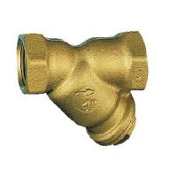 Resideo Honeywell Brass Y-strainer with threaded female connections, FY30 Brass A 1 1/2 inch FY30-1 1/2A FY30-1 1/2A