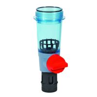Resideo Honeywell Clear filter bowl complete KF74CS f NW 1/2 inch to 1 1/4 inch Retrofit filter combination with pressure reducing valve and reverse rinsing fine filter, FKN74CS KF74CS-1A