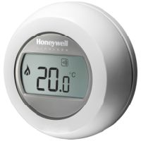 Resideo Honeywell Raumtemperaturwhler T87RF 5 bis 35 GradC, 868 MHz, wei T87RF2059