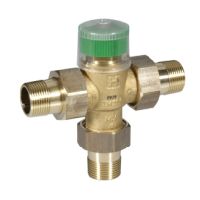 Resideo Honeywell Wassermischer TM200 thermostatisch Messing A 3/4 Zoll TM200-3/4A  TM200-3/4A